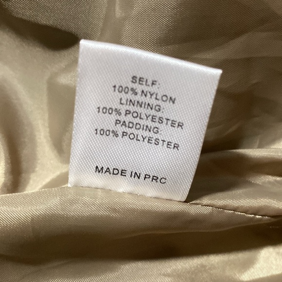 NWOT MESHKI Light Taupe Nylon Puffer Jacket - Picture 11 of 14